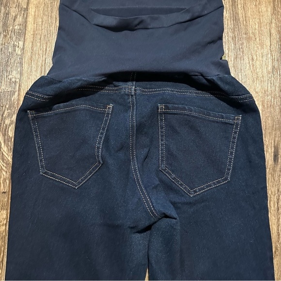 Indigo Blue Maternity Skinny Jeans Size Medium - Picture 6 of 7